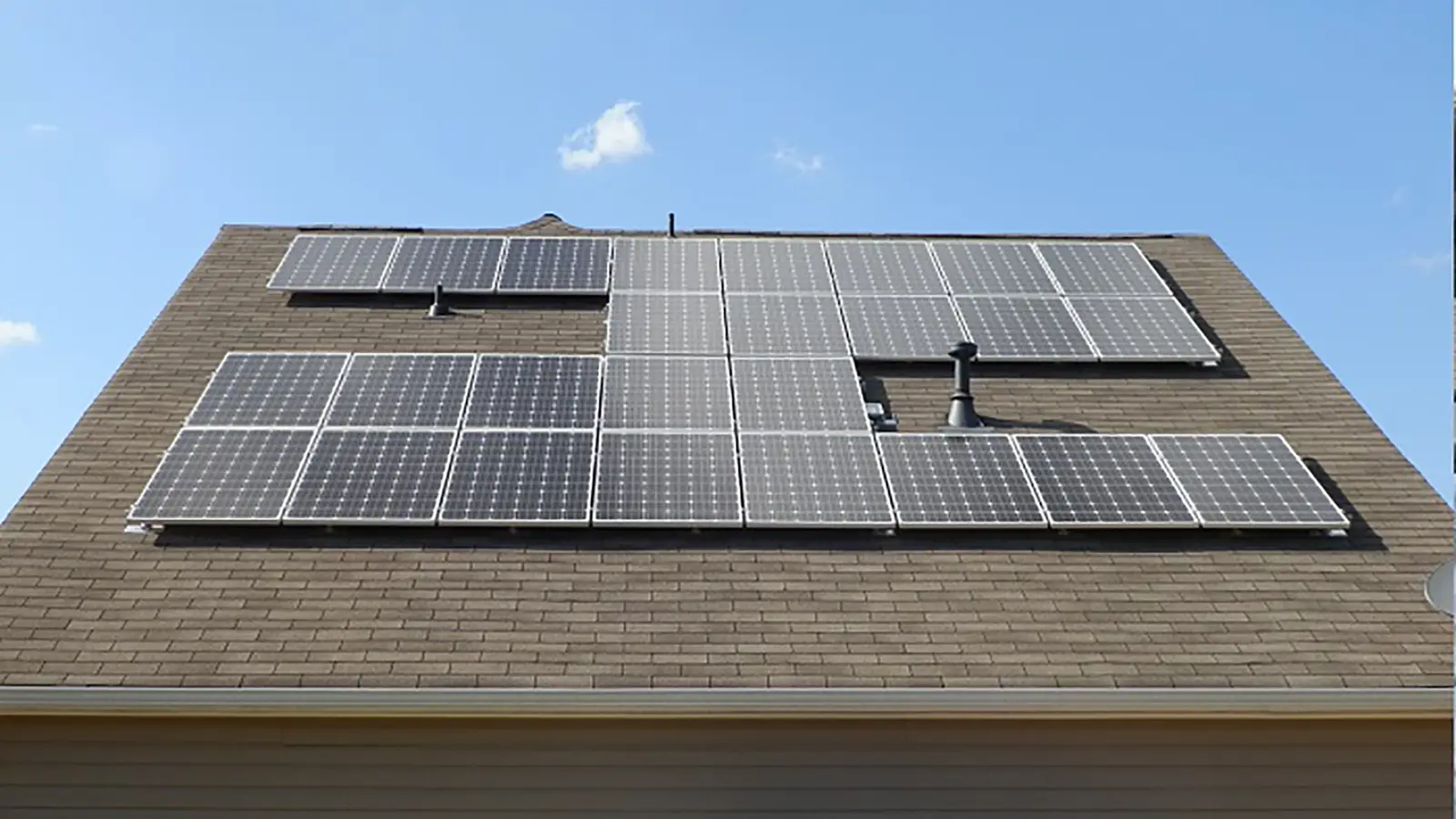 Rooftop solar PV installation in Hiram, Georgia